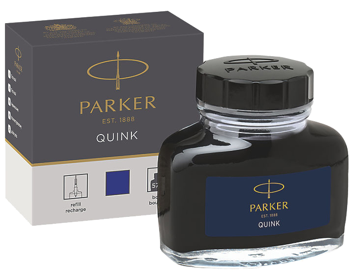 PARKER Tintenflacon QUINK, Inhalt: 57 ml, blau von Parker