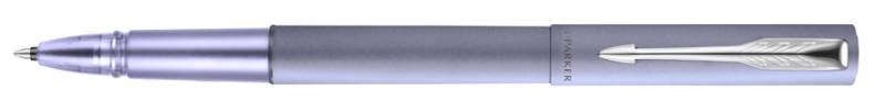 PARKER Tintenroller VECTOR XL, Metallic Silver Blue C.C. von Parker