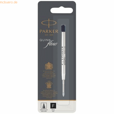 Parker Großraummine Quinkflow G2-Format F schwarz Parker Großraummine Quinkflow G2-Format F schwarz von Parker