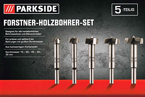 Parkside® Forstner-Holzbohrer-Set hochwertige Karbonstahl 275241 von Parkside