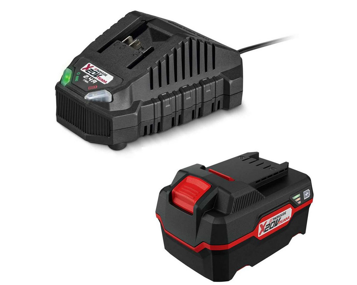 Parkside Akku 20 V 4.0 Ah PAP 20 + Ladegerät Active Cell Balancing #1 Akku Starter-Set Parkside Akku 20 V 4.0 Ah PAP 20 + Ladegerät Active Cell Balancing #1 Akku Starter-Set von Parkside