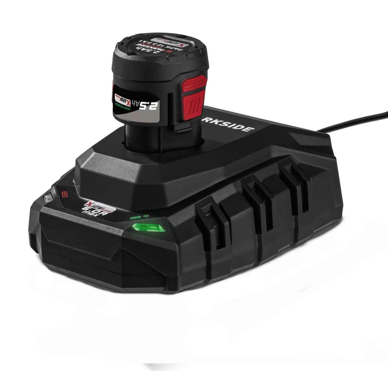 Parkside PARKSIDE PERFORMANCE 12V 2,5 Ah Akku PAPK + Ladegerät PLGK 6.0 A Akku-Set Parkside PARKSIDE PERFORMANCE 12V 2,5 Ah Akku PAPK + Ladegerät PLGK 6.0 A Akku-Set von Parkside