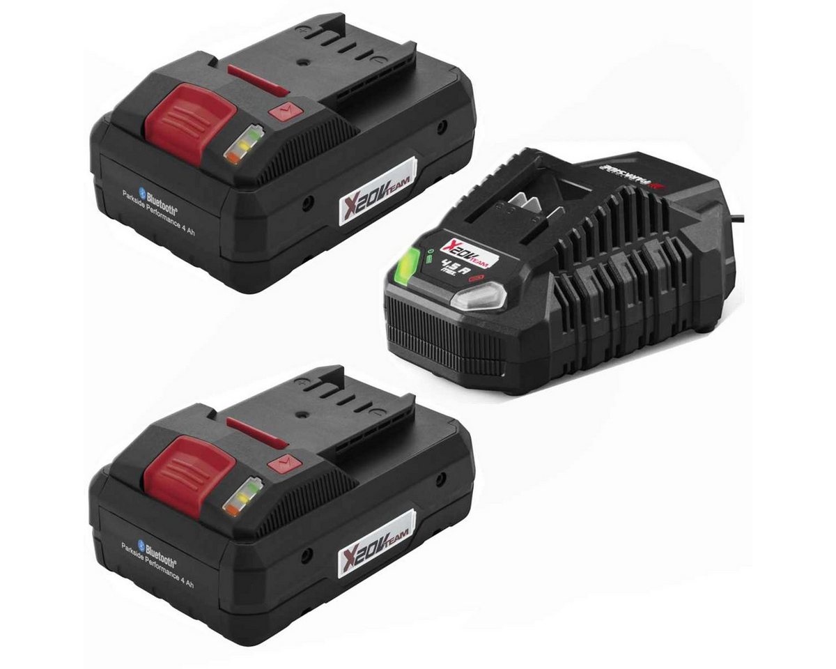 Parkside Starterset Parkside 2x Akku 20V - 4.0 Ah PAPS 204 und Ladegerät 4.5 A Akku Starter-Set Parkside Starterset Parkside 2x Akku 20V - 4.0 Ah PAPS 204 und Ladegerät 4.5 A Akku Starter-Set von Parkside