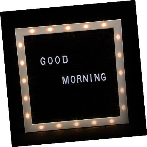 Parliky 1Satz LED Message Board aus Holz Multifunktionales Kreatives Beschriftungsbrett für Büro und Zuhause Memo Board Tischdekoration und Parliky 1Satz LED Message Board aus Holz Multifunktionales Kreatives Beschriftungsbrett für Büro und Zuhause Memo Board Tischdekoration und von Parliky