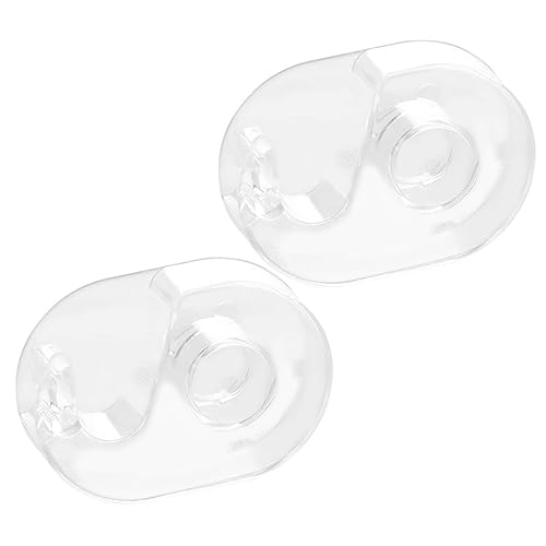 Parliky 2st 15 Cm Langes Washi-tape Professioneller Bandhalter Kleiner Klebebandabroller Komfortabel Aufkleberspender Für Den Haushalt Klar Aufkleber Liefern Teile Mini Transparent Plastik von Parliky