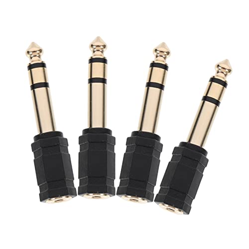 Parliky Vergoldetes Audio-Adapter-Set 6 35 Mm auf 3 5 Mm Konverter für Kopfhörer Mikrofon Parliky Vergoldetes Audio-Adapter-Set 6 35 Mm auf 3 5 Mm Konverter für Kopfhörer Mikrofon von Parliky