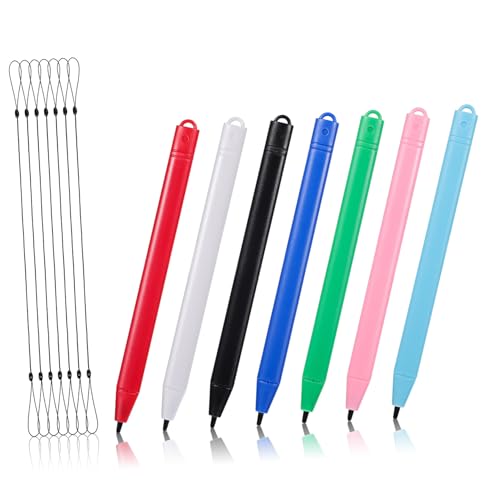 Parliky 7 Stück Touchscreen Stylus Stifte Für Tablets Und Smartphones Capacitive Eingabestifte Mit Trageband Ideal Für LCD Boards Und Kreative Anwendungen Parliky 7 Stück Touchscreen Stylus Stifte Für Tablets Und Smartphones Capacitive Eingabestifte Mit Trageband Ideal Für LCD Boards Und Kreative Anwendungen von Parliky