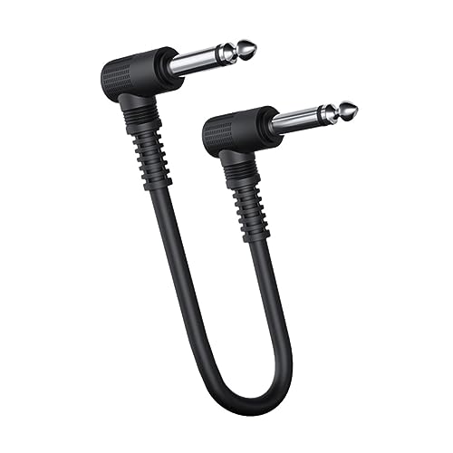 Parliky Gitarrenkabel Schwarzes Instrumentenkabel für Bass Effektpedale Abgeschirmt mit Sauerstofffreiem für Besten für Gitarren und Keyboards Parliky Gitarrenkabel Schwarzes Instrumentenkabel für Bass Effektpedale Abgeschirmt mit Sauerstofffreiem für Besten für Gitarren und Keyboards von Parliky