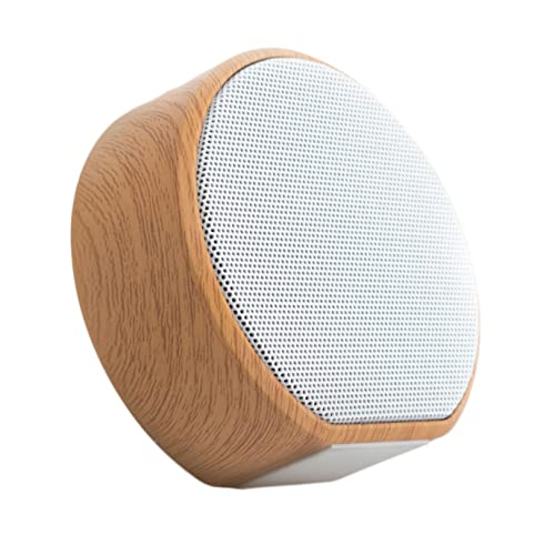 Parliky Lautsprecher Subwoofer USB Mini Lautsprecher Retro Design Holzmaserung Tragbar Weiß Parliky Lautsprecher Subwoofer USB Mini Lautsprecher Retro Design Holzmaserung Tragbar Weiß von Parliky