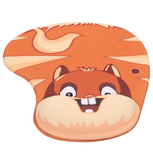 Parliky Süßes Cartoon Squirrel Mauspad rutschfeste Silikon Mausmatte für Desktop Ergonomisches Design Büro und Gaming Druck mit Lebendigen Parliky Süßes Cartoon Squirrel Mauspad rutschfeste Silikon Mausmatte für Desktop Ergonomisches Design Büro und Gaming Druck mit Lebendigen von Parliky
