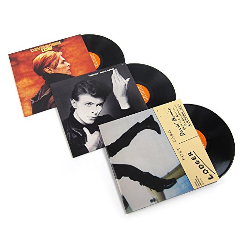 David Bowie: Berlin Trilogy 180g Vinyl LP Album Pack (Low, Heroes, Lodger) von Parlophone