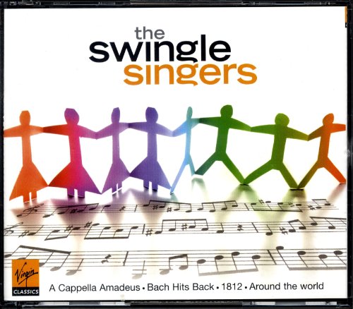 The Swingle Singers-A Cappella Amadeus, Bach Hits Back, 1812, Around The World von VIRGIN CLASSICS