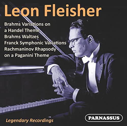 Leon Fleisher spielt Werke von Brahms, Franck & Rachmaninoff von Parnassus (Note 1 Musikvertrieb)