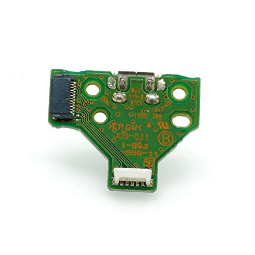 PartEGG Original JDS-011 Micro USB Ladebuchse Buchse Board 12-polig für PS4 Controller Dualshock 4 von PartEGG