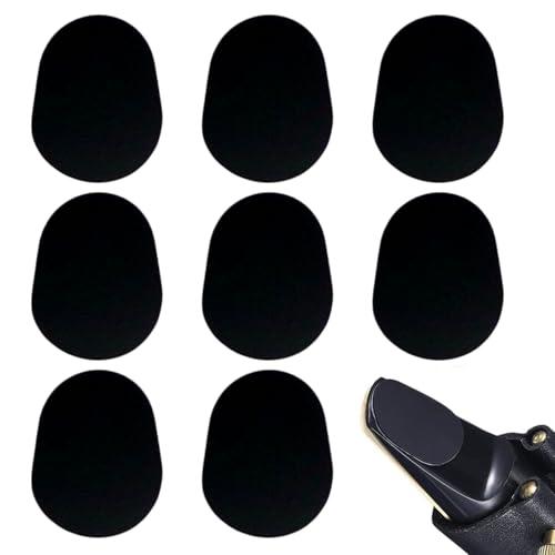 Parthan 8 Stück Mundstück Kissen, Klarinette, Tenorsaxophon, Alt-Saxophon, Mundstück Patches, Schwarz, Hohe Qualität, Schutz für Musikinstrumente, Klarinette Mundstück, Mundstück Pads Parthan 8 Stück Mundstück Kissen, Klarinette, Tenorsaxophon, Alt-Saxophon, Mundstück Patches, Schwarz, Hohe Qualität, Schutz für Musikinstrumente, Klarinette Mundstück, Mundstück Pads von Parthan