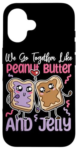 Wir gehen zusammen wie Erdnussbutter und Gelee Hülle für iPhone 16 Wir gehen zusammen wie Erdnussbutter und Gelee Hülle für iPhone 16 von Partner Design Ideas For Couples In Love