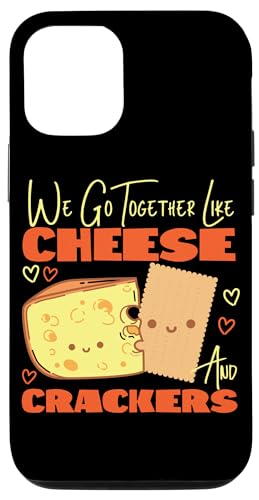 Wir gehen zusammen wie Käse und Cracker Hülle für iPhone 12/12 Pro Wir gehen zusammen wie Käse und Cracker Hülle für iPhone 12/12 Pro von Partner Design Ideas For Couples In Love