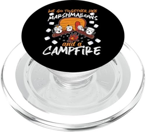 Wir gehen zusammen wie Marshmallows und ein Lagerfeuer PopSockets PopGrip für MagSafe von Partner Design Ideas For Couples In Love