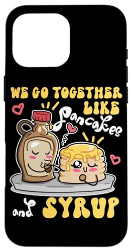 Wir gehen zusammen wie Pfannkuchen und Sirup Hülle für iPhone 16 Pro Max Wir gehen zusammen wie Pfannkuchen und Sirup Hülle für iPhone 16 Pro Max von Partner Design Ideas For Couples In Love