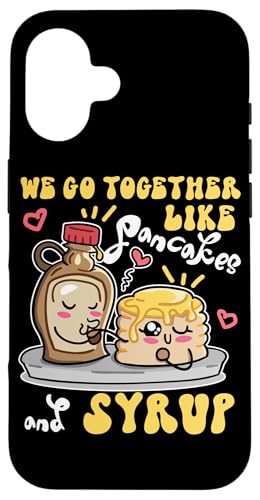 Wir gehen zusammen wie Pfannkuchen und Sirup Hülle für iPhone 16 Wir gehen zusammen wie Pfannkuchen und Sirup Hülle für iPhone 16 von Partner Design Ideas For Couples In Love
