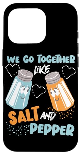 Wir gehen zusammen wie Salz und Pfeffer Hülle für iPhone 16 Pro Wir gehen zusammen wie Salz und Pfeffer Hülle für iPhone 16 Pro von Partner Design Ideas For Couples In Love