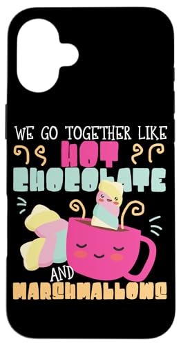 Wir gehen zusammen wie heiße Schokolade und Marshmallows Hülle für iPhone 16 Plus Wir gehen zusammen wie heiße Schokolade und Marshmallows Hülle für iPhone 16 Plus von Partner Design Ideas For Couples In Love