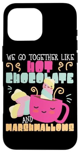Wir gehen zusammen wie heiße Schokolade und Marshmallows Hülle für iPhone 16 Pro Max Wir gehen zusammen wie heiße Schokolade und Marshmallows Hülle für iPhone 16 Pro Max von Partner Design Ideas For Couples In Love
