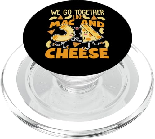 Wir passen zusammen wie Mac und Käse PopSockets PopGrip für MagSafe von Partner Design Ideas For Couples In Love