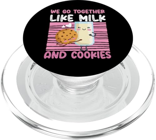 Wir passen zusammen wie Milch und Kekse PopSockets PopGrip für MagSafe von Partner Design Ideas For Couples In Love