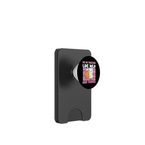 Wir passen zusammen wie Milch und Kekse PopSockets PopWallet für MagSafe von Partner Design Ideas For Couples In Love