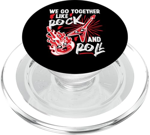 Wir passen zusammen wie Rock and Roll PopSockets PopGrip für MagSafe von Partner Design Ideas For Couples In Love