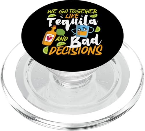 Wir passen zusammen wie Tequila und schlechte Entscheidungen PopSockets PopGrip für MagSafe von Partner Design Ideas For Couples In Love