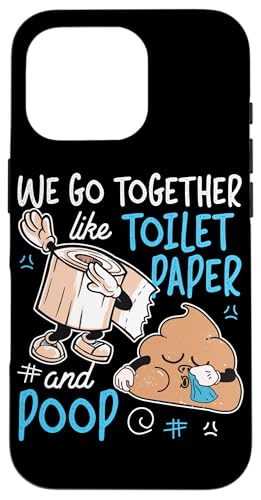 Wir passen zusammen wie Toilettenpapier und Kot Hülle für iPhone 16 Pro Wir passen zusammen wie Toilettenpapier und Kot Hülle für iPhone 16 Pro von Partner Design Ideas For Couples In Love