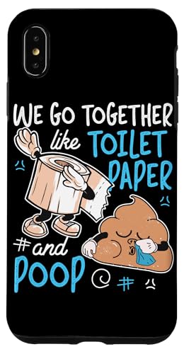 Wir passen zusammen wie Toilettenpapier und Kot Hülle für iPhone XS Max Wir passen zusammen wie Toilettenpapier und Kot Hülle für iPhone XS Max von Partner Design Ideas For Couples In Love