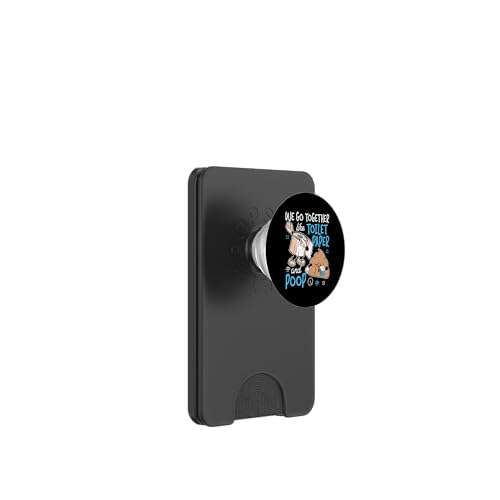 Wir passen zusammen wie Toilettenpapier und Kot PopSockets PopWallet für MagSafe von Partner Design Ideas For Couples In Love