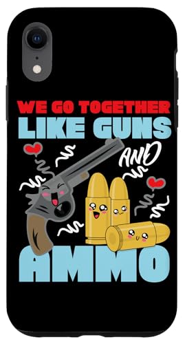 Wir passen zusammen wie Waffen und Munition Hülle für iPhone XR Wir passen zusammen wie Waffen und Munition Hülle für iPhone XR von Partner Design Ideas For Couples In Love