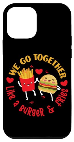 Wir passen zusammen wie ein Burger und Pommes Hülle für iPhone 12 mini Wir passen zusammen wie ein Burger und Pommes Hülle für iPhone 12 mini von Partner Design Ideas For Couples In Love