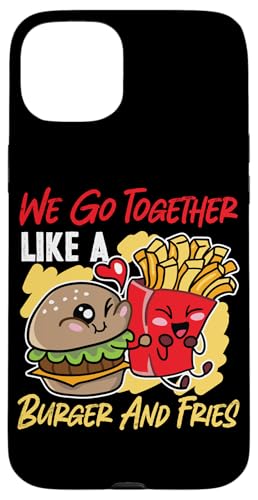 Wir passen zusammen wie ein Burger und Pommes Hülle für iPhone 15 Plus Wir passen zusammen wie ein Burger und Pommes Hülle für iPhone 15 Plus von Partner Design Ideas For Couples In Love