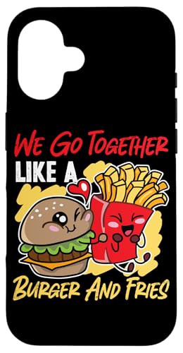 Wir passen zusammen wie ein Burger und Pommes Hülle für iPhone 16 Wir passen zusammen wie ein Burger und Pommes Hülle für iPhone 16 von Partner Design Ideas For Couples In Love