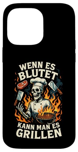 Wenn Es Blutet Kann Man Es Grillen - Bratwurst Hülle für iPhone 14 Pro Max Wenn Es Blutet Kann Man Es Grillen - Bratwurst Hülle für iPhone 14 Pro Max von Party Sommer Grillen Grillabend Grillmeister