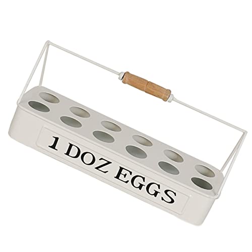1stk Tragbare Eierablage Metall-dutzend-eier-organizer Eierständer Multi-slot-eierhalter Eierablage Für Kühlschrank Eierregal Vorrichtung Leichter Luxus Galvanisiertes Eisen Weiß 1stk Tragbare Eierablage Metall-dutzend-eier-organizer Eierständer Multi-slot-eierhalter Eierablage Für Kühlschrank Eierregal Vorrichtung Leichter Luxus Galvanisiertes Eisen Weiß von PartyKindom