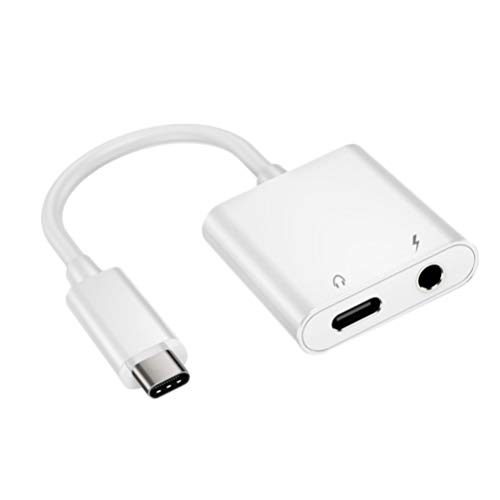 2 1 Kopfhörer Adapter USB-Adapter USB-Audio-Adapter Ipadpro Anzahl Weiß von PartyKindom