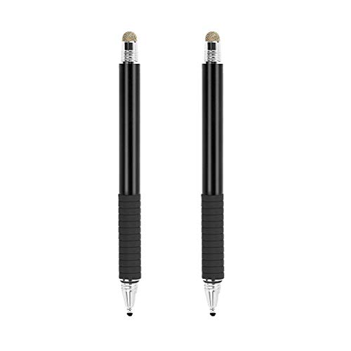 2 Stück 2 Eingabestift Bleistift Touchscreen-Stift Tuch Multifunktion von PartyKindom