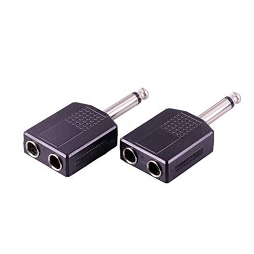 2st Audio-adapter Audio-splitter Audiokonverter Headset Kopfhörer von PartyKindom