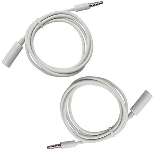 2st Audiokonverter Headset-weizen-adapter Audio-adapter Kopfhörer-splitter Handy Weiß 2st Audiokonverter Headset-weizen-adapter Audio-adapter Kopfhörer-splitter Handy Weiß von PartyKindom