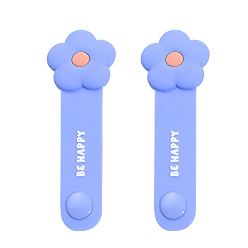 PartyKindom Silikon Kopfhörer Kabel Ladekabel Lagerung Wickler Krawatte Set Cartoon Design Daten Linie Organizer Mit Taste Für von PartyKindom