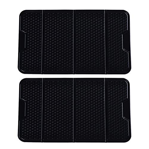 2st Rutschfeste Telefonunterlage Klebrige Telefonmatte Auto Telefon Pad Antirutschmatte Autohalterung Handy Armaturenbrett Dashboard-pad von PartyKindom