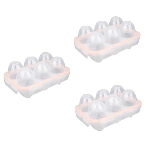 3 Stk Eierschutzbox eierbehälter egg holder Eieraufbewahrung Eierbox für Kühlschrank Eierbox für Lagerung Eierbox für Picknick Anti-Stress Eierständer Eierschale Eierplatte pp 3 Stk Eierschutzbox eierbehälter egg holder Eieraufbewahrung Eierbox für Kühlschrank Eierbox für Lagerung Eierbox für Picknick Anti-Stress Eierständer Eierschale Eierplatte pp von PartyKindom