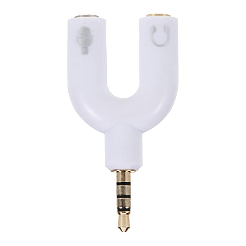 Kopfhörer Adapter Splitterkabel Für Headset Kopfhörer-splitter Headset-weizen-adapter Audiokonverter Audio-adapter Weiß Liebhaber Handy Kopfhörer Adapter Splitterkabel Für Headset Kopfhörer-splitter Headset-weizen-adapter Audiokonverter Audio-adapter Weiß Liebhaber Handy von PartyKindom