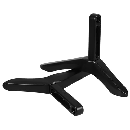 PartyKindom 1 Satz Fernsehtisch Tischstand Schwarz Steigleitung Fernsehständer montieren TV-Ständer für kleinen Fernseher Boden-TV-Ständer Fernsehteile -TV-Halterung Aluminiumlegierung PartyKindom 1 Satz Fernsehtisch Tischstand Schwarz Steigleitung Fernsehständer montieren TV-Ständer für kleinen Fernseher Boden-TV-Ständer Fernsehteile -TV-Halterung Aluminiumlegierung von PartyKindom